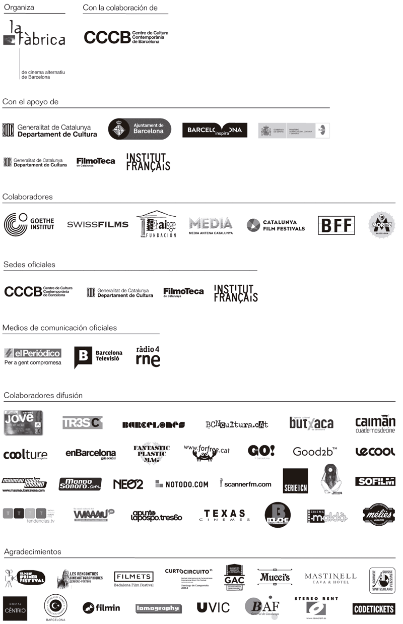 Patrocinadores » L'Alternativa, 21 Festival de Cine Independiente de Barcelona